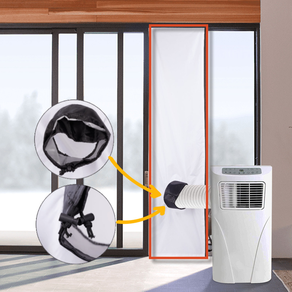 이동식에어컨 창문설치대 창문설치 바람칸막이 커버가림막 슬라이딩타입 2미터 19,900원