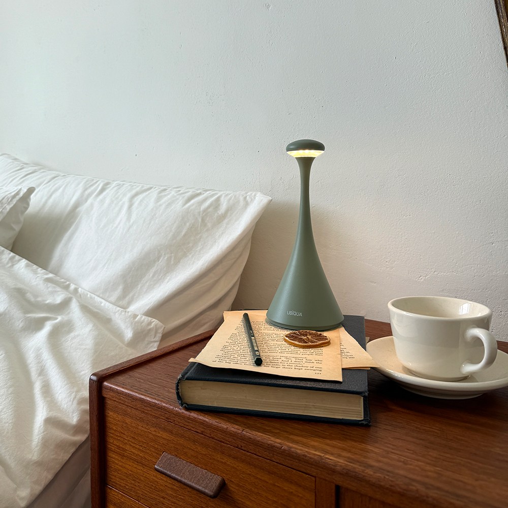 UBIQUA PINUP MINI 유비콰 무드등 인테리어 조명 LED 충전식 포터블 테이블 램프 디밍 138,000원