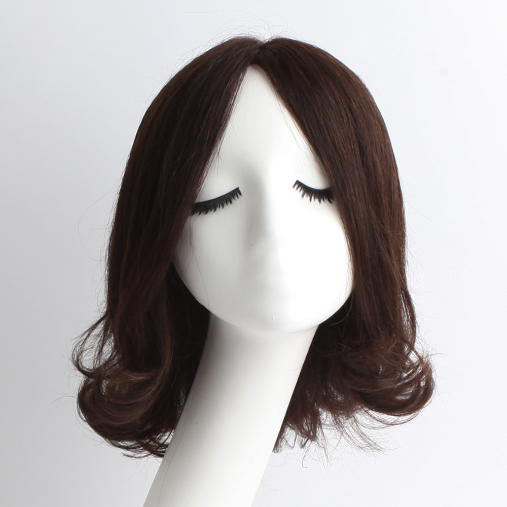 여우가발 인모 100% 헤바 미디움 여자통가발 항암가발 [W1012] 759,000원