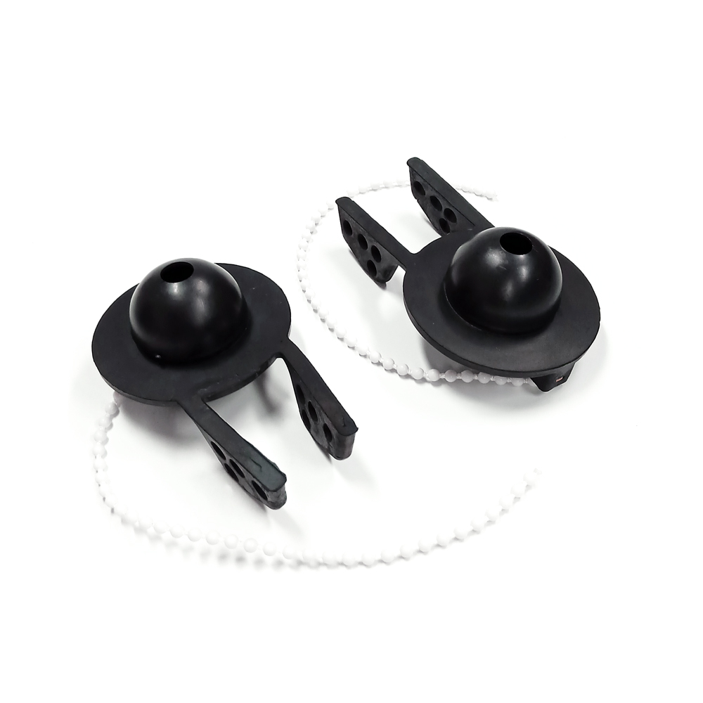 양변기 고무마개 블랙 2개세트/누수방지 통고무 변기마개 교체용 5,900원