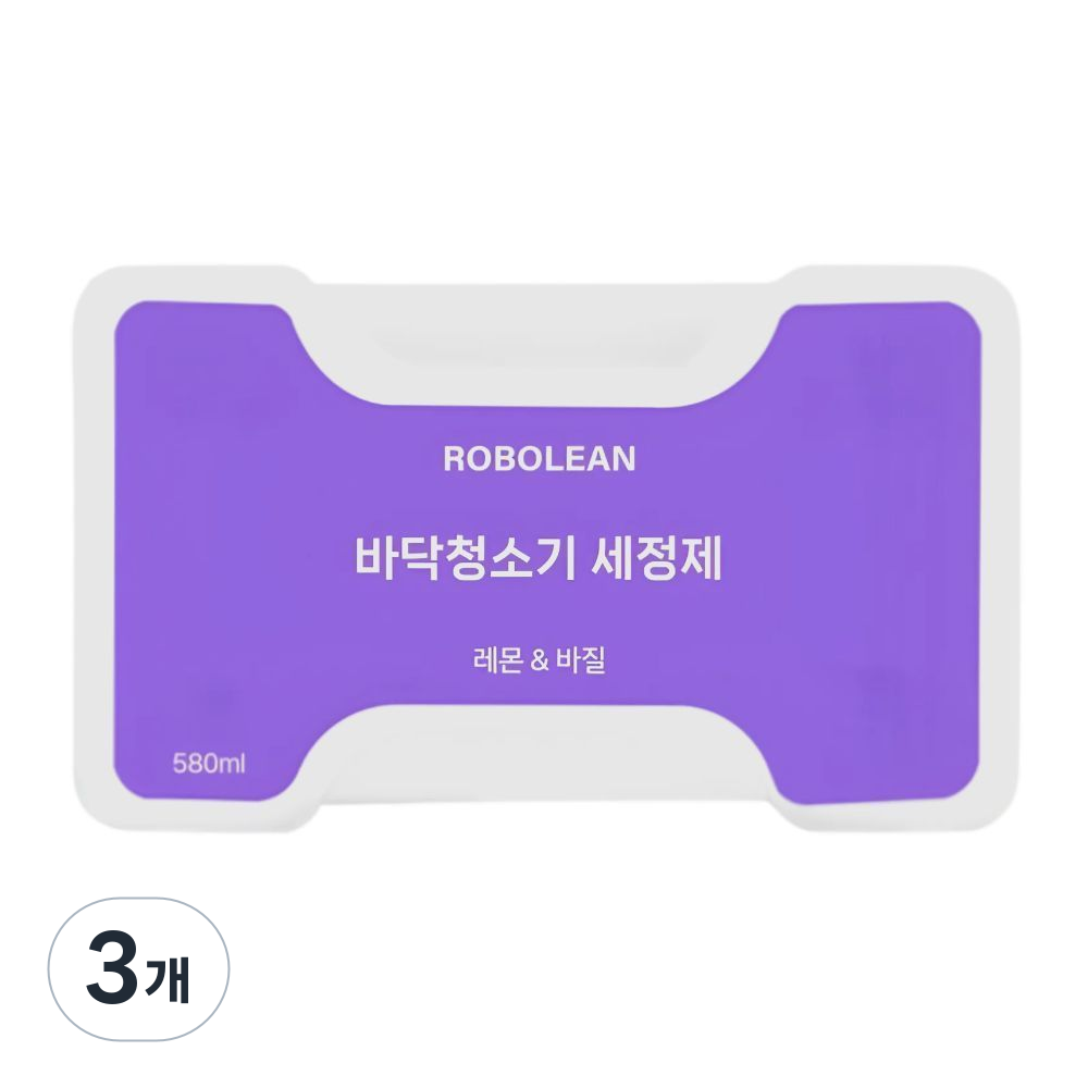 로보린 나르왈 프레오 Z Z10 울트라 전용세제 호환 로봇청소기 세정제 580ml, 3개, 로보린 37,200원