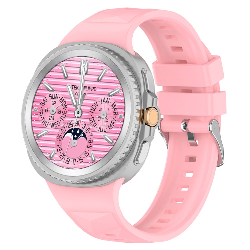 캘릭스 갤럭시워치 호환 실리콘 스포츠 밴드 스트랩 시계줄, 핑크 9,900원