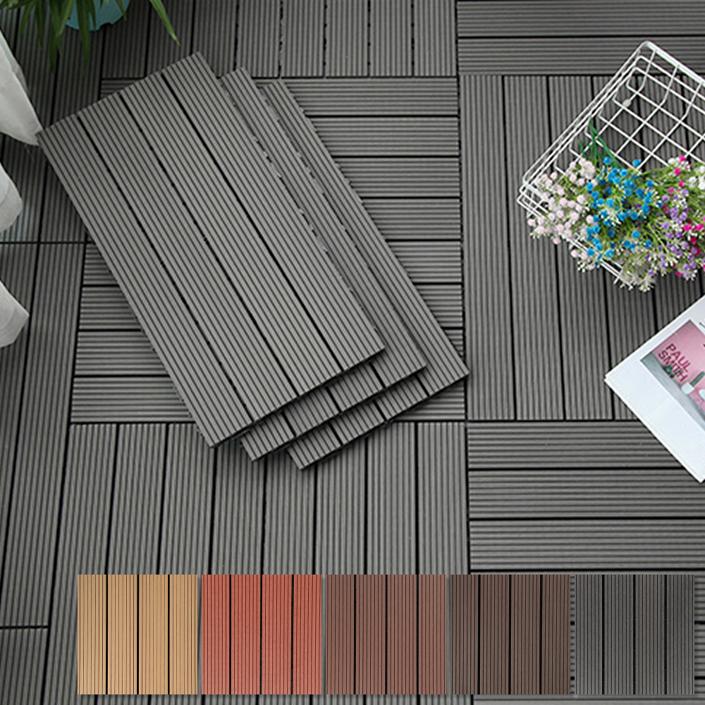 론리인테리어 합성목 조립식 데크타일 조립마루, 현재가 133,000원