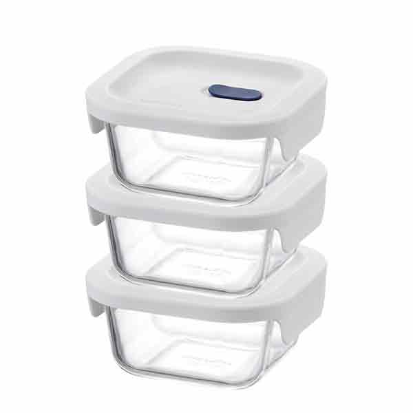 락앤락 탑클라스 실리콘뚜껑 유리밀폐용기 [+가쯔 전자렌지 용기 1P] 세트 냉동밥보관용기 내열유리 반찬통 오븐글라스 18,900원