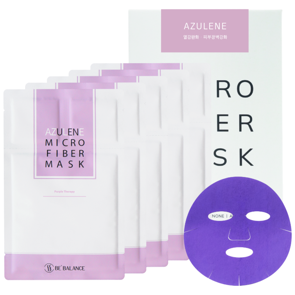 비밸런스 긴급 진정 아줄렌 극세사 마스크팩 (5ea), 1개, 5개입 22,000원