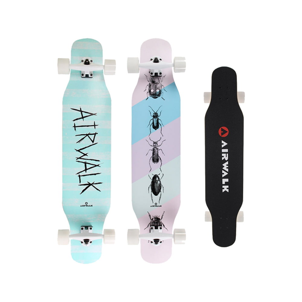 에어워크 롱 스케이트 보드 42인치 핑크, 1개 110,000원