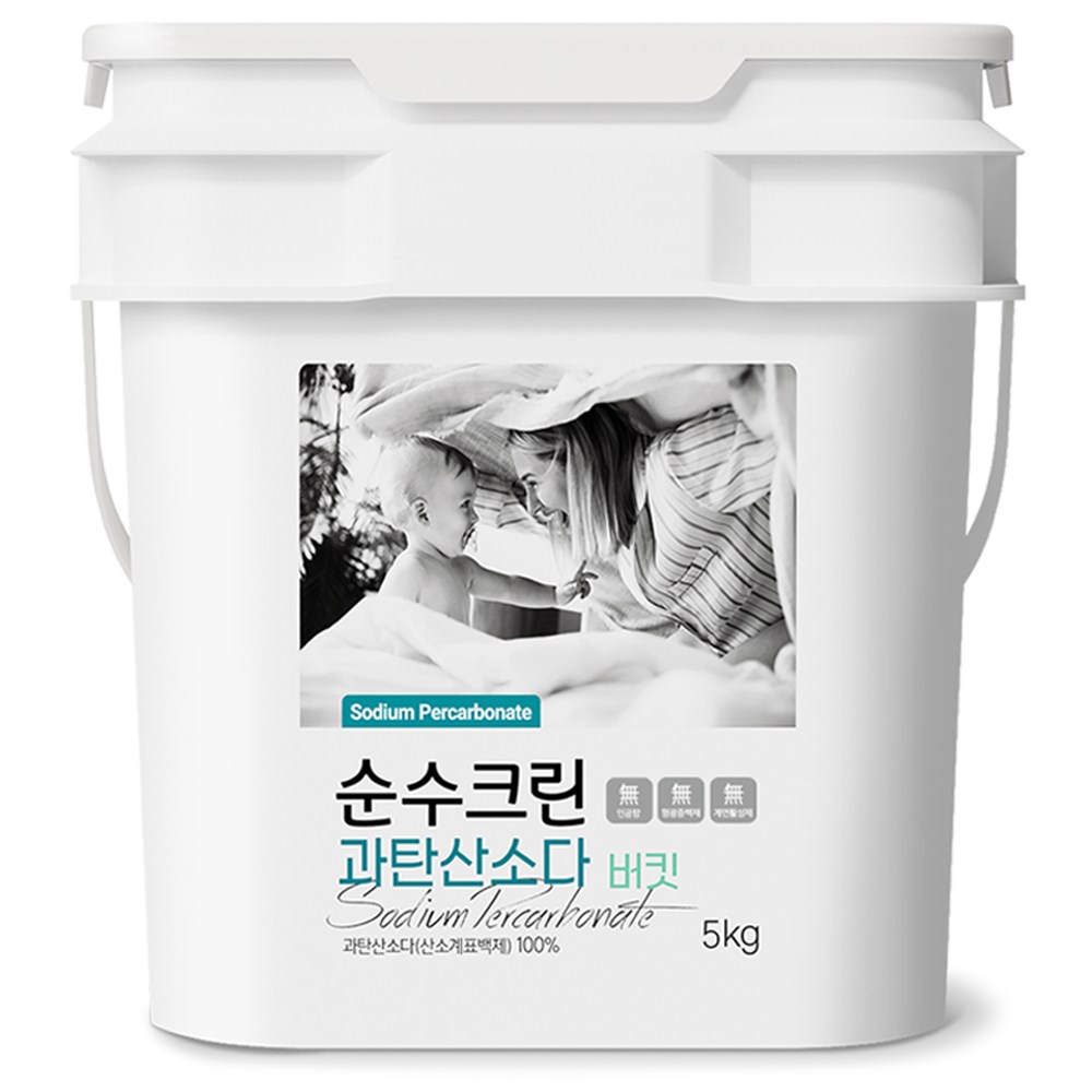 순수크린 과탄산소다 버킷 대용량 1등급원료 산소계표백제 12,590원