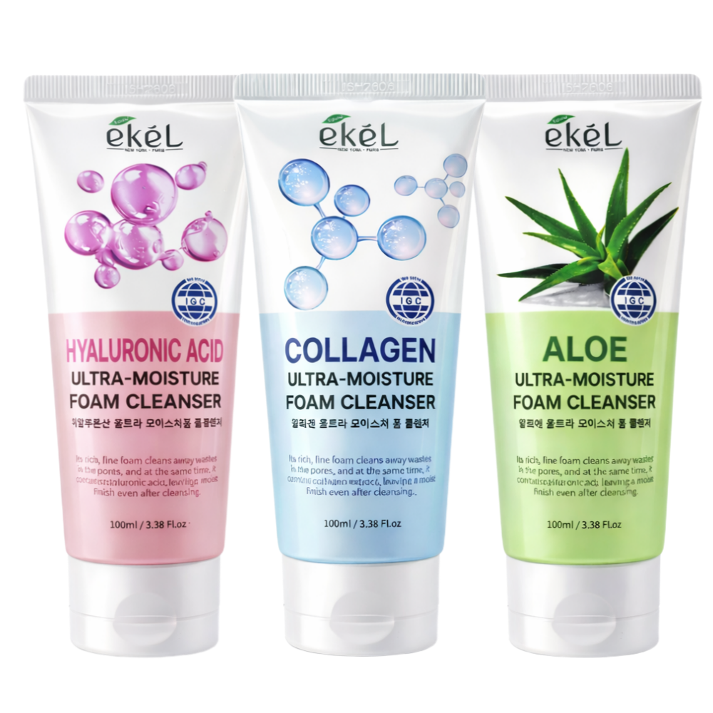 히알루론산 콜라겐 알로에 보습 딥 클렌징 3종 클렌징폼, 2세트, 100ml 16,900원