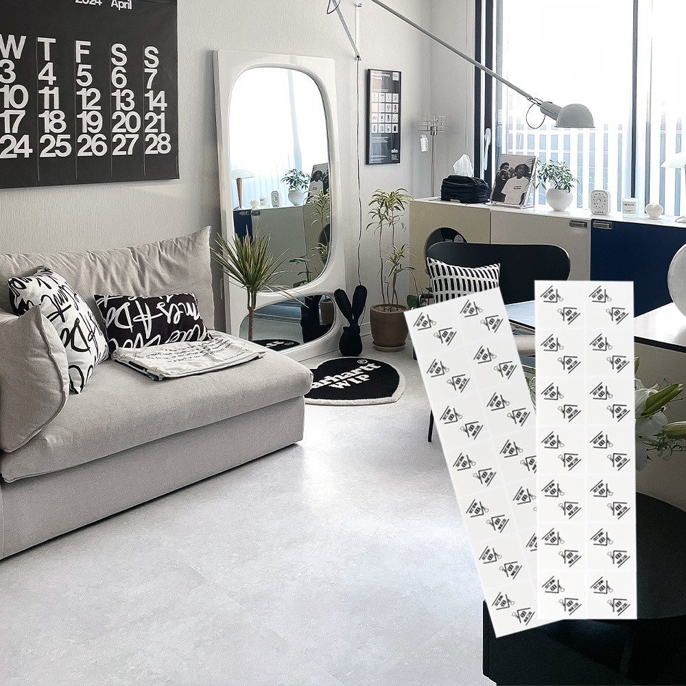 프리미엄 3T 데코타일 600타일 + 리무벌 스티커(2장) 국내산 1박스1평 덧방 LVT, NPT16342(600)1박스9p+리무벌2장, 1개 46,000원