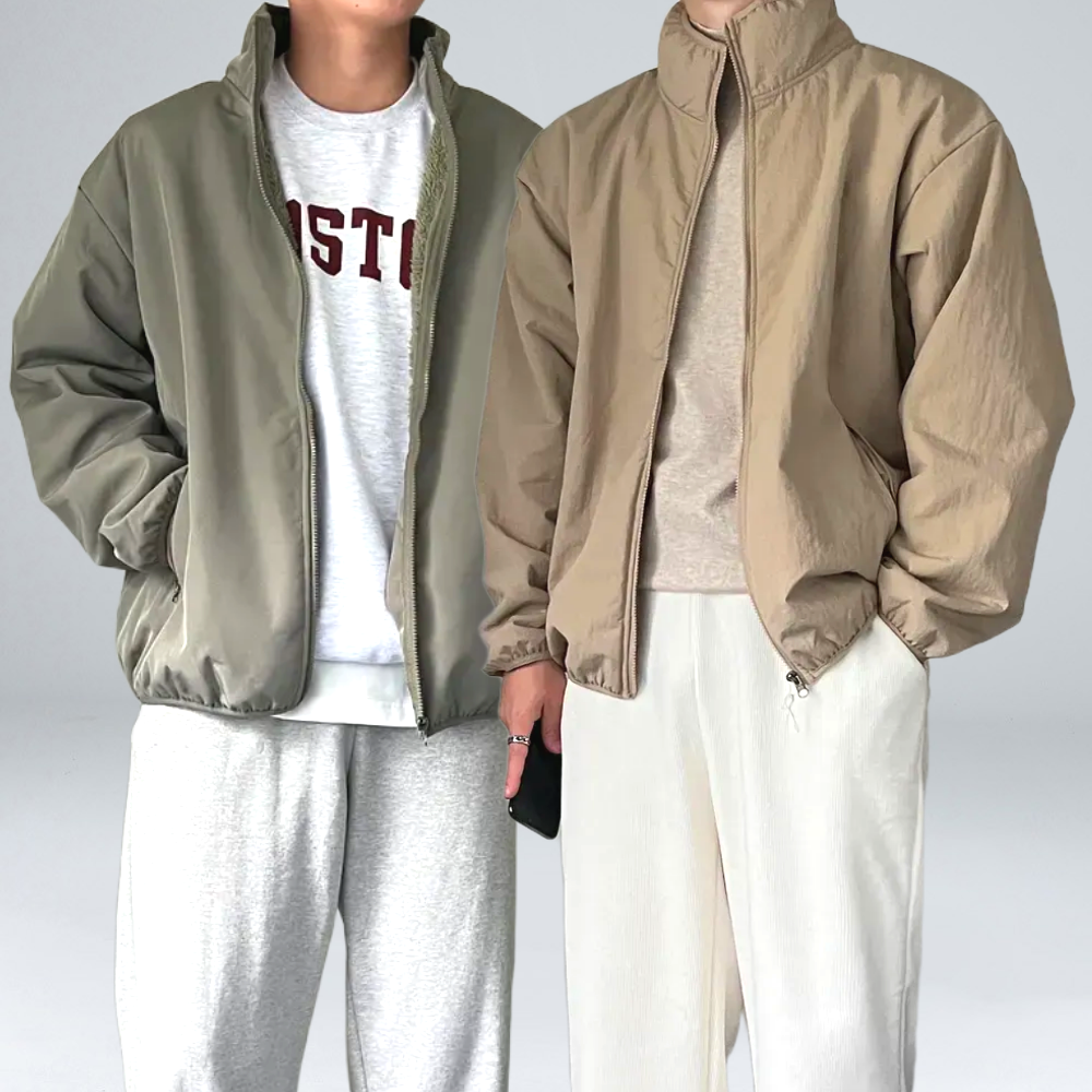 이브컴퍼니 남성 겨울 덤블 양털 집업점퍼 (6004-1) 34,800원