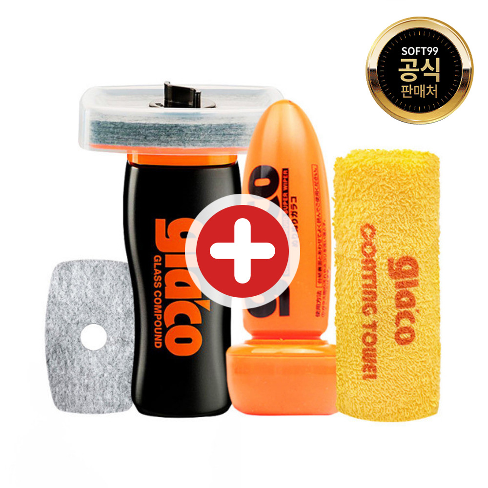 소프트99 글라코 패키지 유막제거제(G-47 플러스)+유리발수제(G-4X 플러스) 34,960원