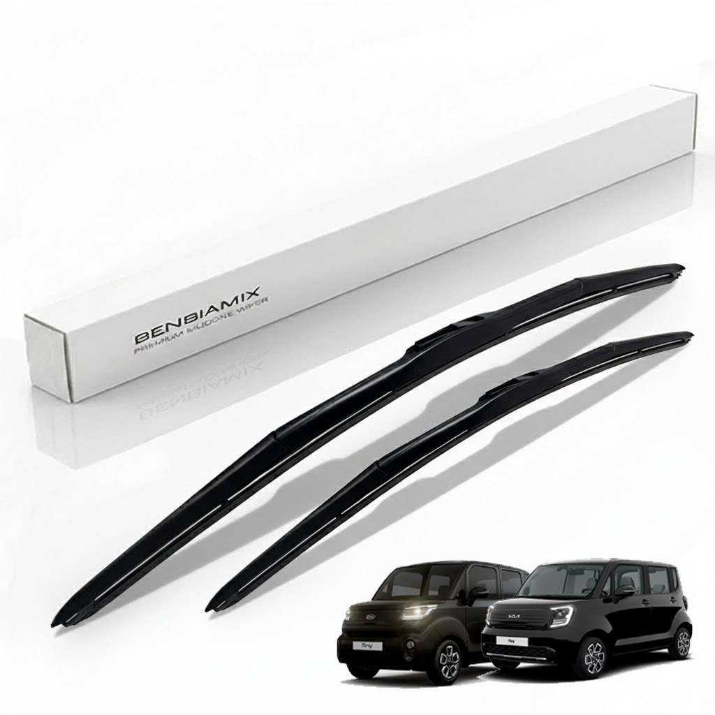 벤비아믹스 기아 레이 와이퍼 에센셜 하이브리드 순정형 와이퍼 더 뉴 레이 EV 공용 00829, 550+400 9,800원
