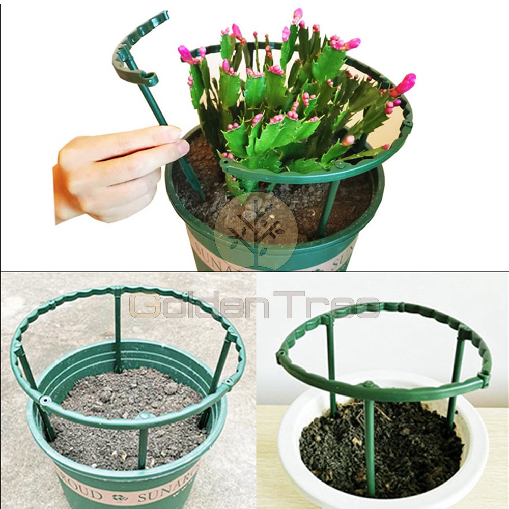 골든트리 조립식 화분 울타리 식물 지지대 25cm 원형틀 꽃 작물 보호대, 2개 9,130원