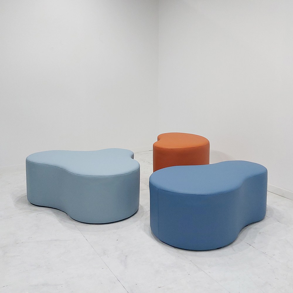 호텔 영화관 로비 대기실 라운지 의자 대기 벤치 스툴, 연분홍 265,000원