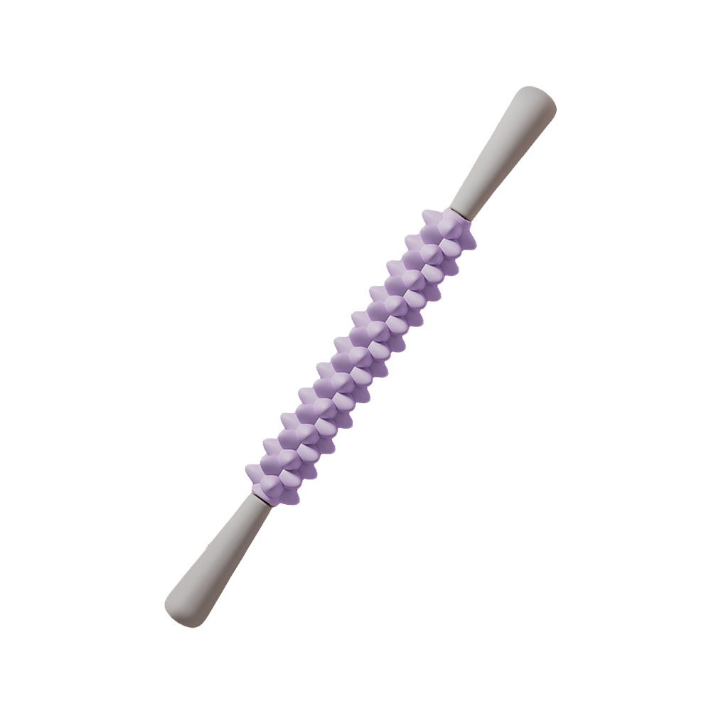 YOTTOY KOREA 요토이 TPR 마사지스틱 지압 마사지봉 괄사 종아리 어깨 허벅지 셀프관리, 퍼플, 1개 25,900원