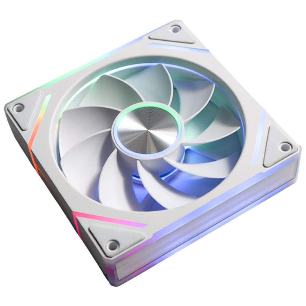 쿨링팬 ARGB LED 120mm 컴퓨터 케이스쿨러 팬, LM120ARWR 화이트 흡기 8,500원