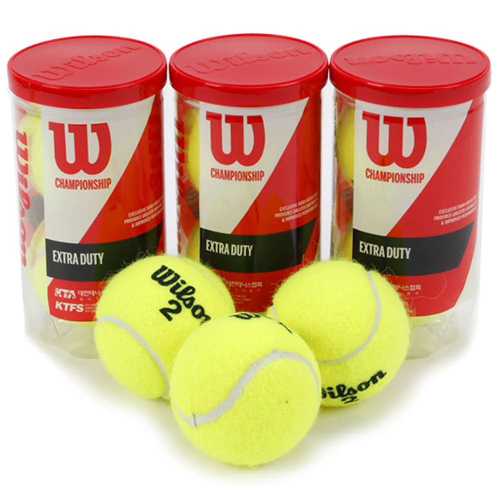 윌슨 공식시합구 3캔 챔피온쉽 테니스공 WRT1067KO 13,250원