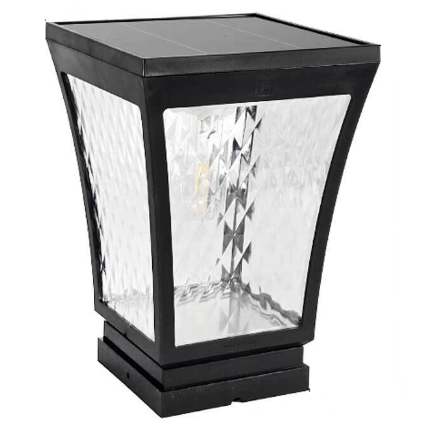 태양광 정원등 문주 카페등 데크등 벽등 태양열 대문등, 태양광 문주 카페등(투명컵-흰빛) 데크형 34,700원