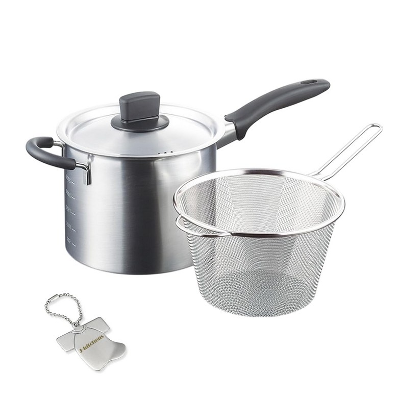 J-kitchens 18 IH 쿡 라이프 한손 냄비 뚜껑이 구르기 어려운 파스타 냄비 cm가스 126,630원