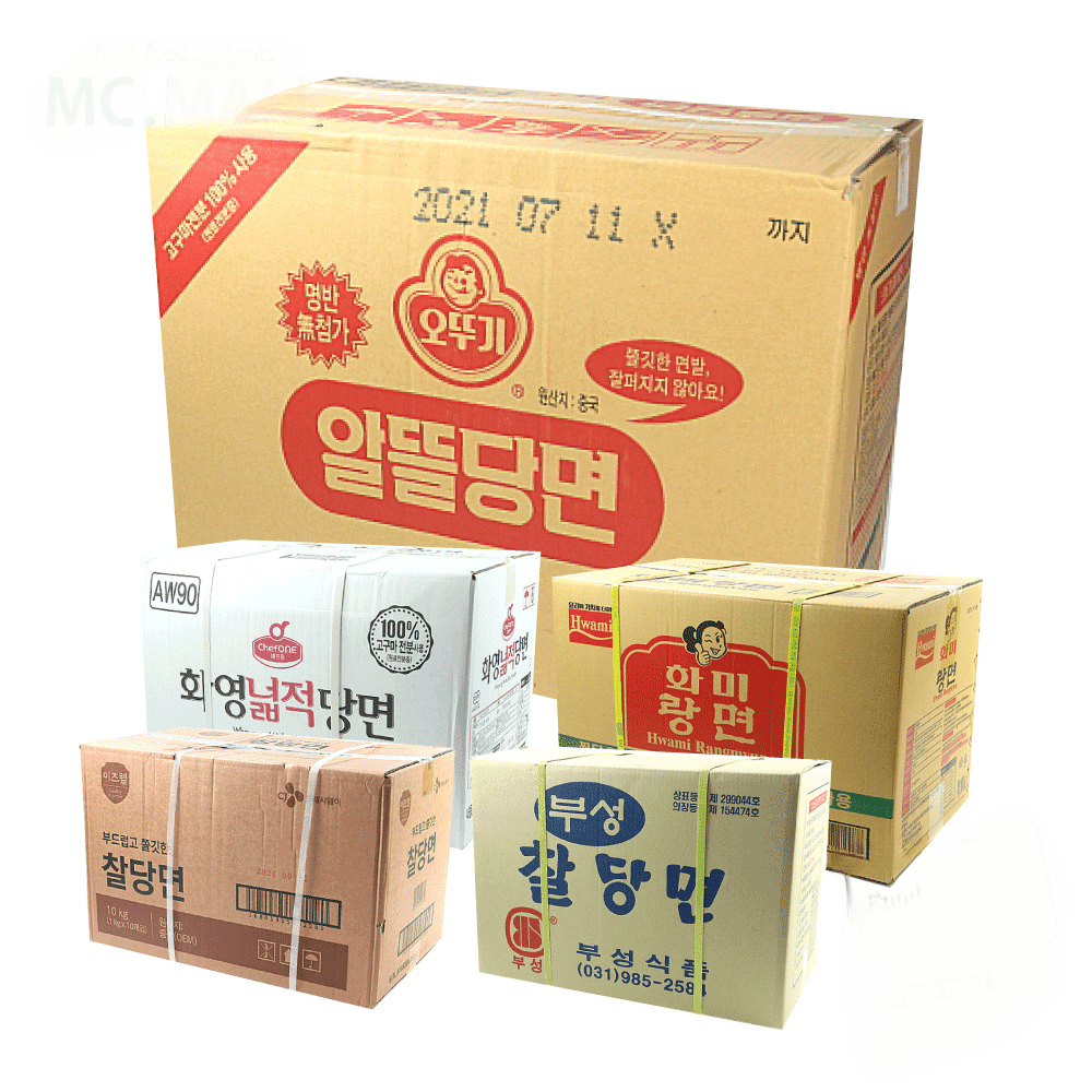 오뚜기 알뜰당면 화미 찰당면 콴펀 넙적 납작 중화당면 14KG 87,400원