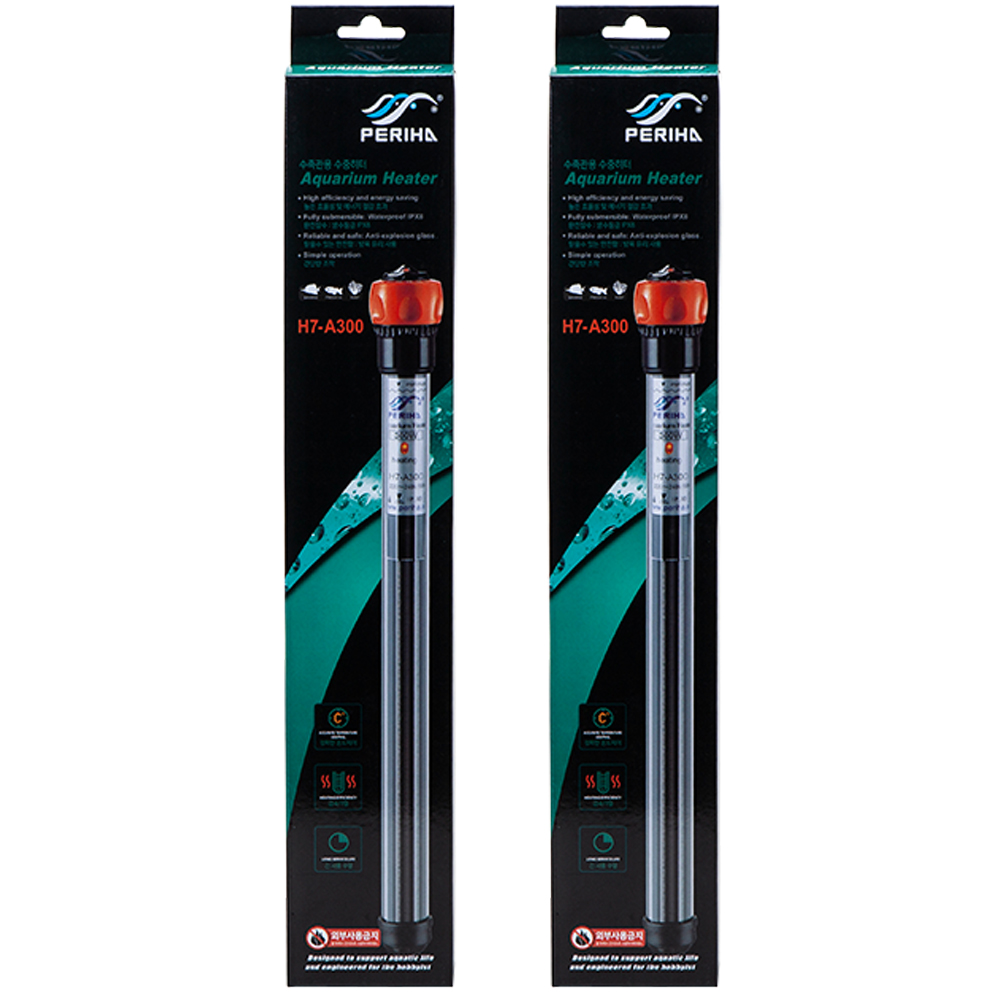 페리하 온도과승방지 장착 아쿠아리움 수중 히터 H7-A300 300W 47,420원