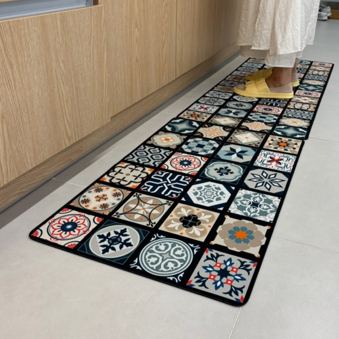 모던라움 북유럽풍 주방 매트 규조토 물흡수 미끄럼방지 발매트, 1장 19,700원