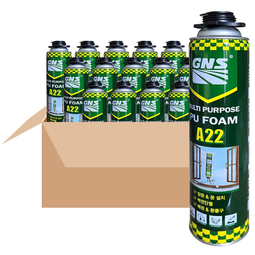 국내생산 우레탄폼 PU FOAM A22 750ml (건타입) 건용 폼 37,000원