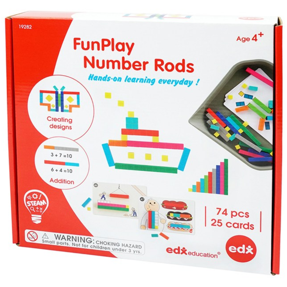 EDX 19282 수교구 Funplay 숫자막대놀이, 1개 41,000원