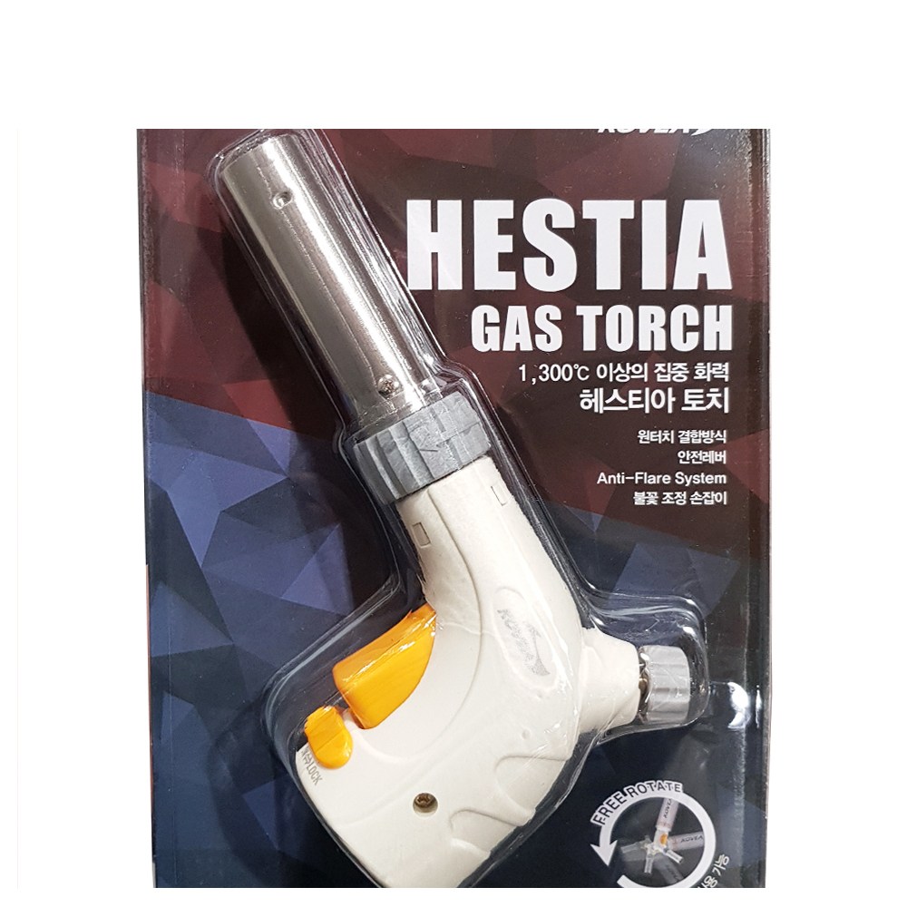 코베아 헤스티아 토치 캠핑용 안전레버 핸디형 가스토치 25,700원
