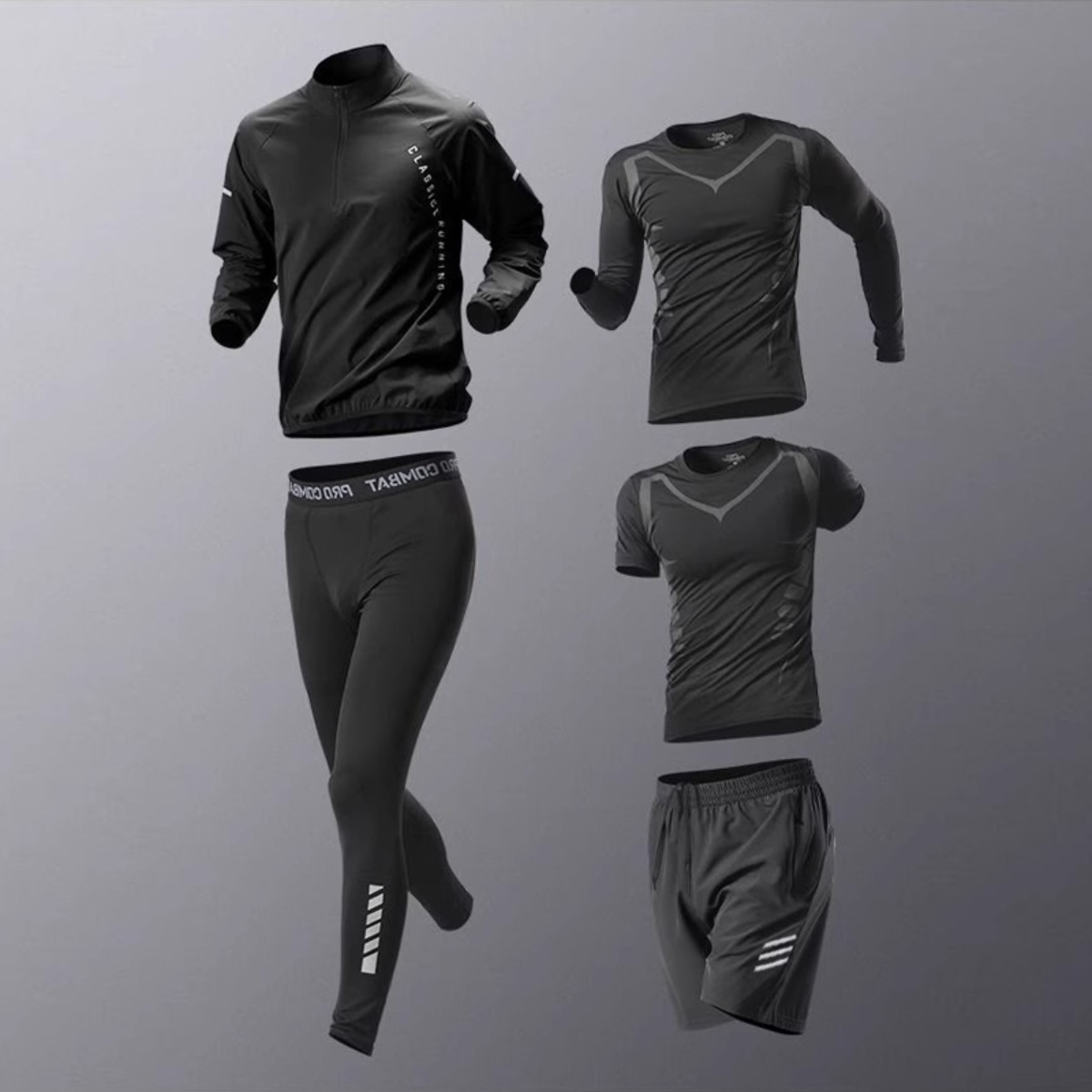 에이쏘르 남성 러닝복 세트 트레이닝 운동복 드라이핏 라이딩 상하의 세트 33,900원