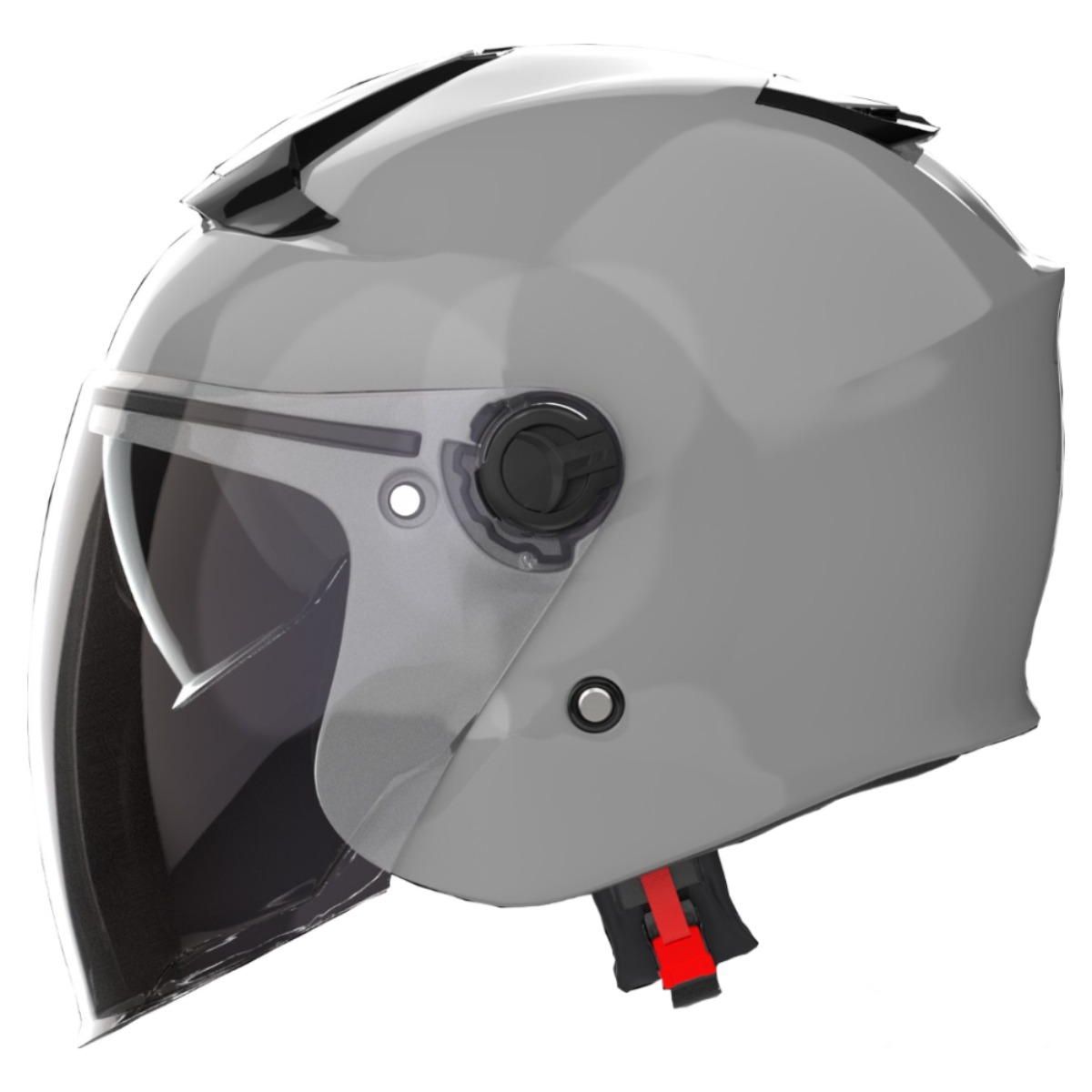 스웨그RS10 오토바이 헬멧 스쿠터 가벼운 오픈페이스 소두핏 초경량 바이크헬멧 1050g, 유광아이보리단색연그레이 69,000원