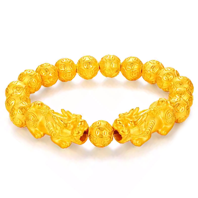 비휴 팔찌 10mm 염주 도금 육자진언 액막이 9,800원