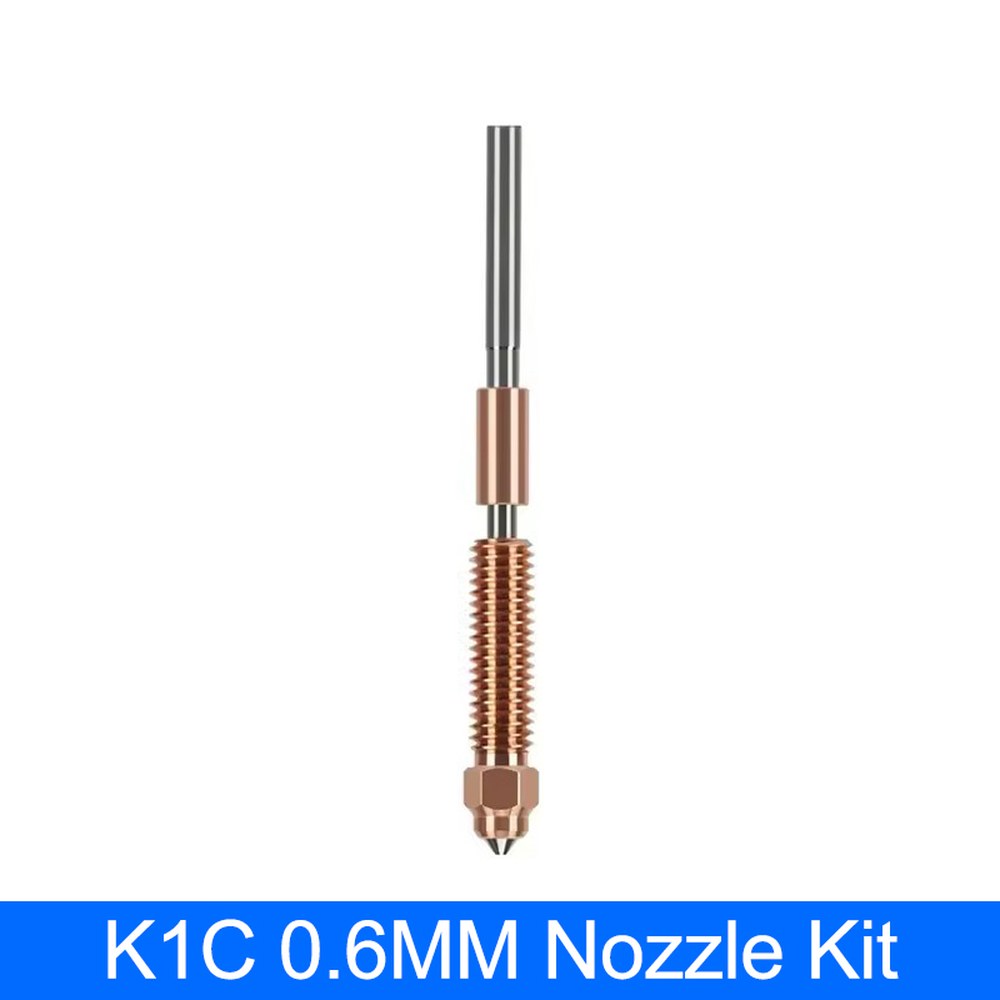 K1 Max K1C Ender 3 V3용 퀵 스왑 노즐 키트 빠른 설치 고유량 핫엔드 업그레이드된 바이메탈 소재 26,800원