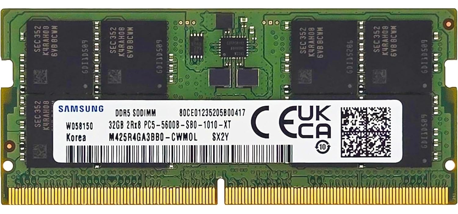 [관부가세포함] 삼성 DDR5 32GB 노트북램 5600MHz 690,000원