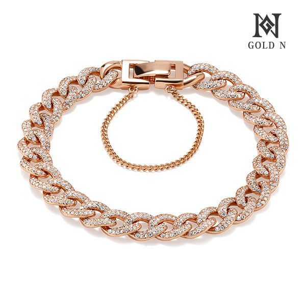 골드앤 14K 에토프 쿠반체인 팔찌 4,832,900원