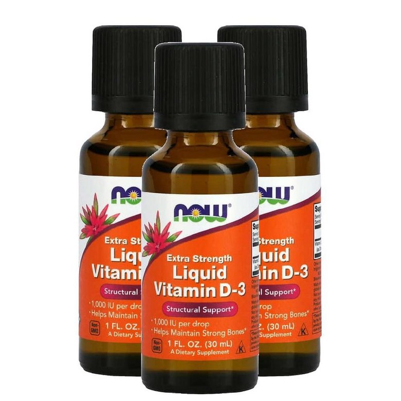 NOWFOOD 나우푸드 액상 비타민D3 엑스트라 스트렝스 1,000IU 30ml Liquid Vitamin D-3 X 3EA 51,600원
