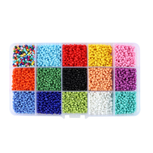 리니팜 키링오링 시드비즈 15색 세트 3mm 7,900원