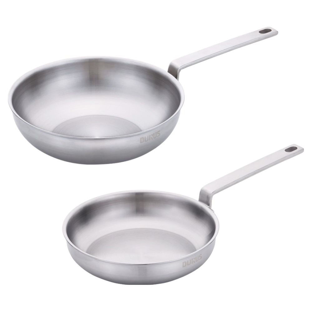 리빙아트 인덕션 316Ti 통5중 프리미엄 스텐 프라이팬 세트 2개 159,800원