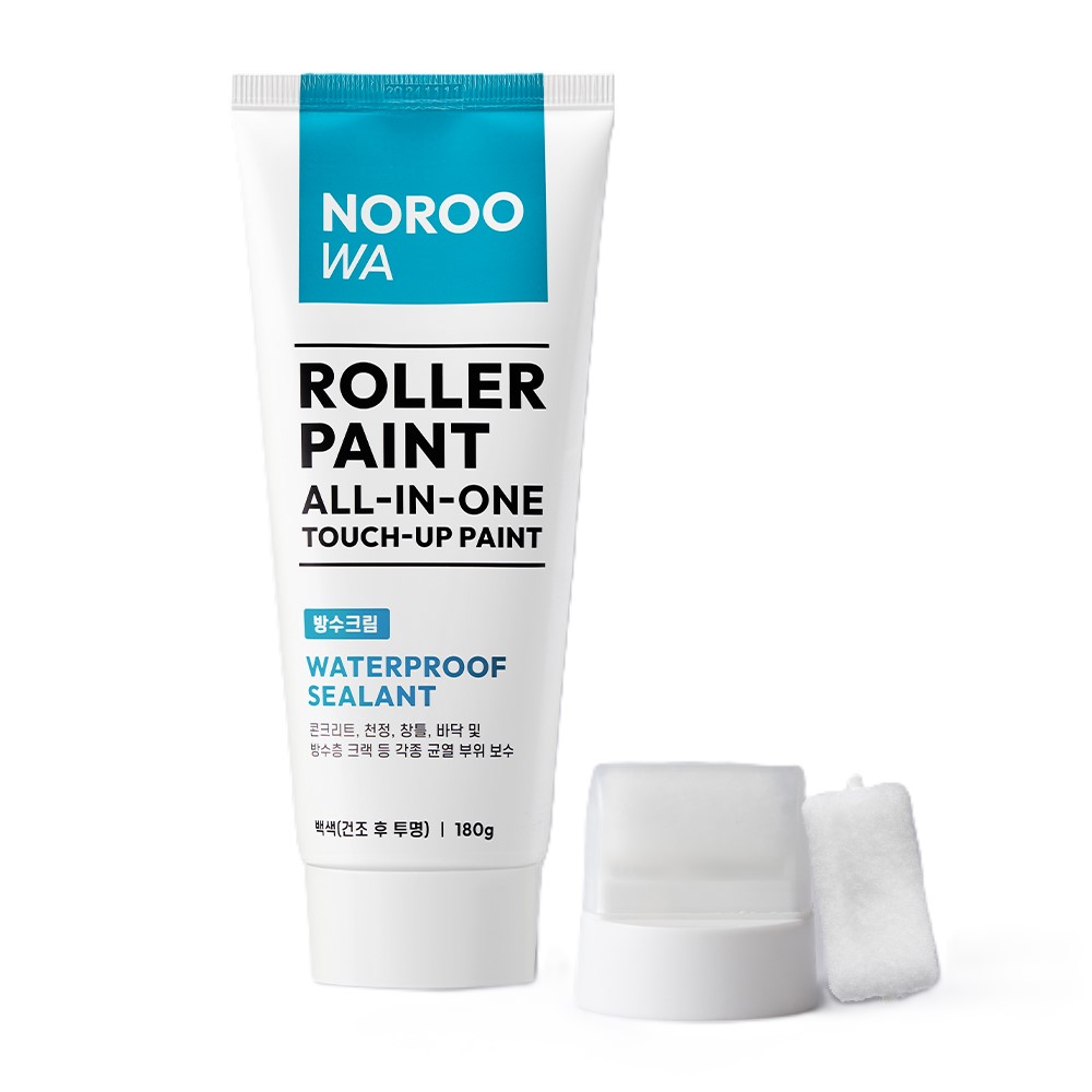 노루페인트 롤러페인트 방수크림, 화이트(건조 후 투명), 180g, 1개 18,800원