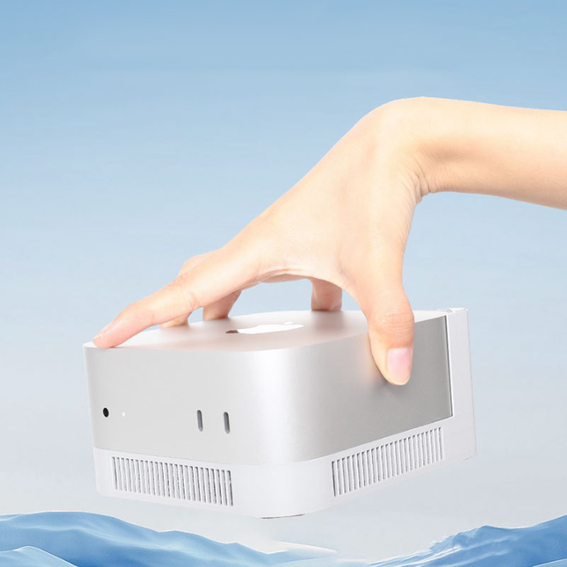 주닉스 M4 Mac mini 4 원터치 쿨링 거치대 발열 방진 브라켓 18,000원