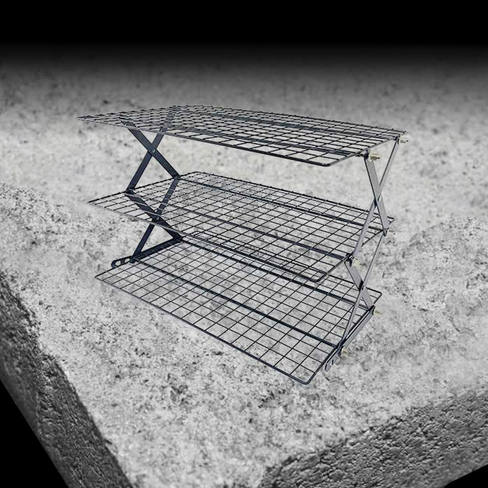 비즈쿡 3단 접이식 스텐 식힘망 제빵 트레이 19,430원