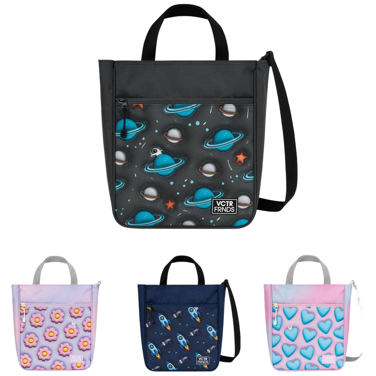 빅토리아앤프렌즈 초등학생 보조가방 얼쓰 글리터 스퀘어 37,900원