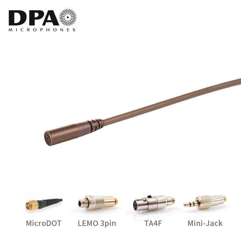 DPA 6060-OC-U-C34 브라운 Mini-Jack 무지향성 핀 타입 마이크 [국내 DPA 공식파트너 정품] 당일출고 1,167,000원