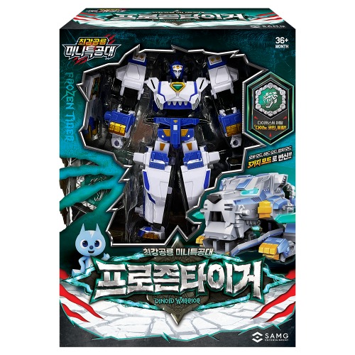 미니특공대 시즌7 최강공룡 프리즌타이거 /사은품 인기캐릭터 스티커 1장, 1개, 단품 34,100원