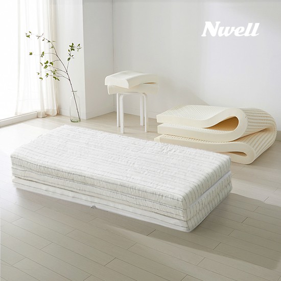 느웰 천연라텍스 3단 접이식 베개세트 미디움 (5cm/SS) 174,840원