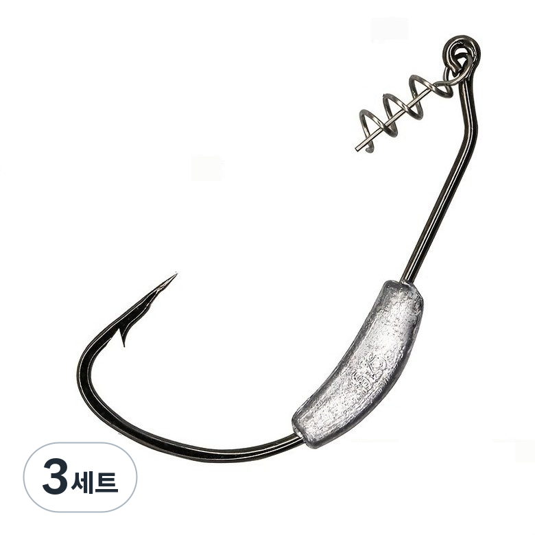 Hqzoomee 낚시바늘세트 프리미엄 웨이트가 달린 스윔베이트  트위스트 록이 달려 있음  소프트 웜 낚시에 사용 가능한 다용도 지그헤드QTG20PCS5G 39,380원