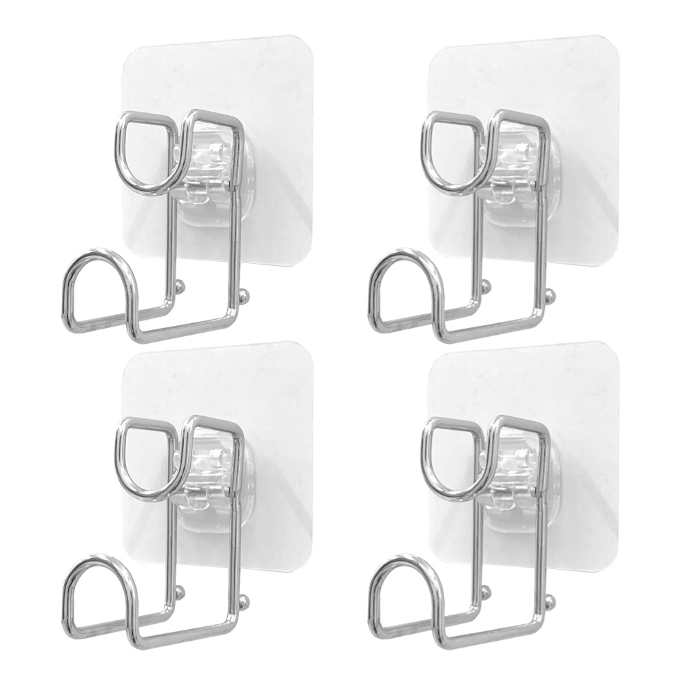 올지 SUS 304 무타공 대야걸이 세숫대야 욕실 투명, 4개, 실버스텐 13,280원