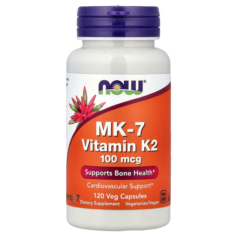 NOW Foods MK-7 비타민K-2 100mcg 베지 캡슐 120정 NOW-00993 44,780원