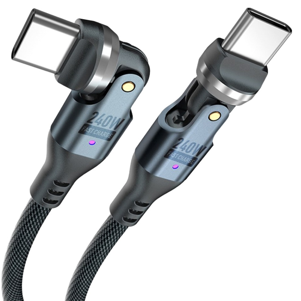 언리시 C타입-C타입 540도 회전 240W 초고속 충전 케이블 15,000원