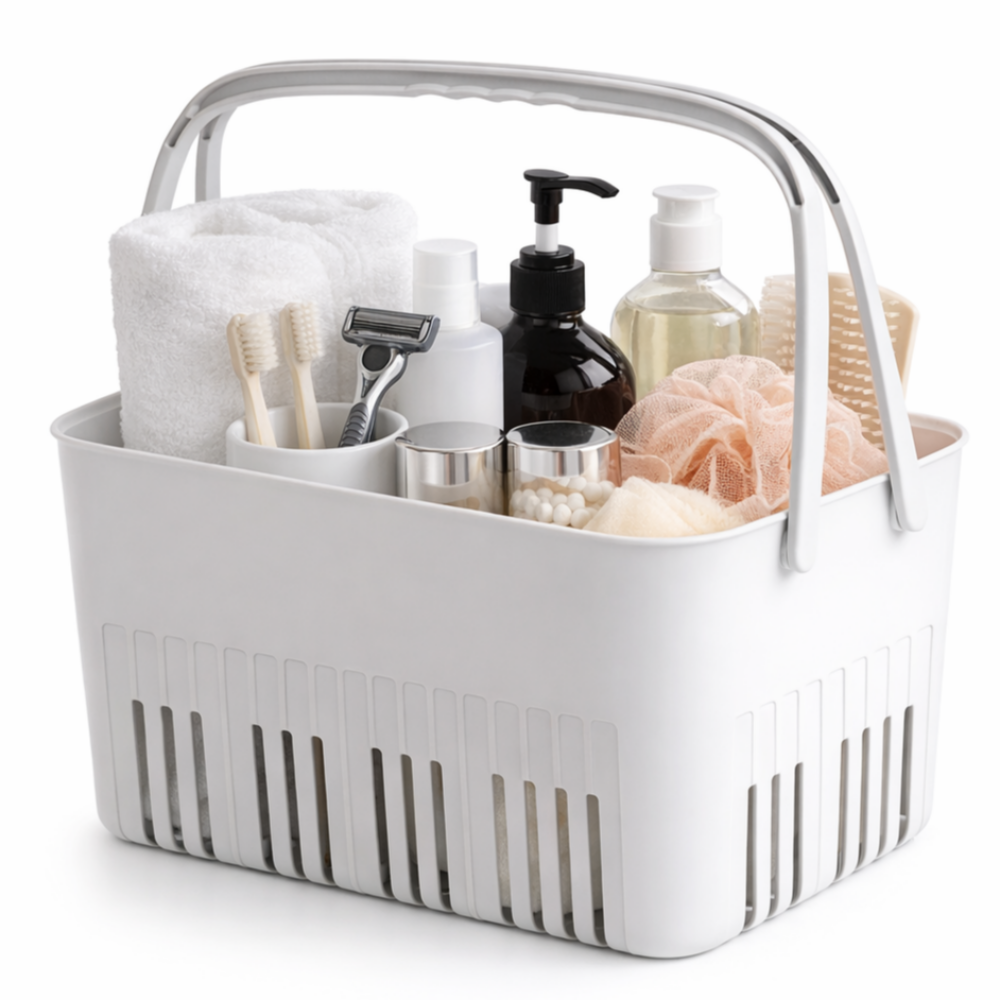 조온하루 물빠지는 튼튼 목욕 바구니, 그레이 10,000원
